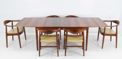 Erik W rts Erik Worts Rosewood and Teak Dining Table by Erik Worts for FBD Mobler - 1260848
