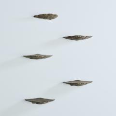 Erin Sullivan Flora Series Bronze Mushroom Shelves 2015 - 4352466