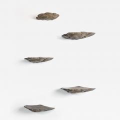 Erin Sullivan Flora Series Bronze Mushroom Shelves 2015 - 4352908