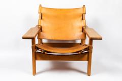 Erling Jessen 1960s Erling Jessen Oak and Leather Lounge Chair - 1146433