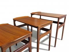 Erling Torvits Erling Torvits Danish Teak Nesting Side Tables - 3436579