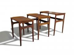 Erling Torvits Erling Torvits Danish Teak Nesting Side Tables - 3436580