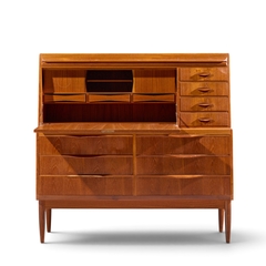 Erling Torvits Erling Torvits Mid Century Danish Teak Secretary Desk - 4733028