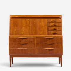 Erling Torvits Erling Torvits Mid Century Danish Teak Secretary Desk - 4733306