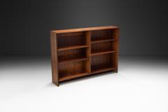 Erling Torvits Erling Torvits Veneered Exotic Wood Bookcase for Klim M belfabrik Denmark 1960s - 2856638