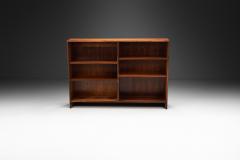 Erling Torvits Erling Torvits Veneered Exotic Wood Bookcase for Klim M belfabrik Denmark 1960s - 2856639