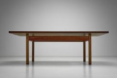 Erling Viksj Coffee Table with Stone Top by Erling Viksj for Conglo Designs Norway 1960s - 4440760