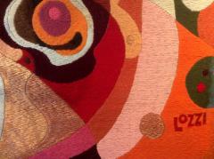 Erminio Lozzi Two large tapestries by Erminio Lozzi 1970s period  - 1038596
