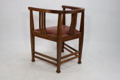 Ernest Archibald Taylor E A Taylor attributed A Good Arts Crafts Oak Tub Chair - 4191747