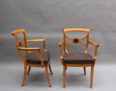 Ernest Boiceau Set of 12 Fine French Neoclassical Side and Two Armchairs by Ernest Boiceau - 418355