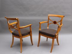 Ernest Boiceau Set of 12 Fine French Neoclassical Side and Two Armchairs by Ernest Boiceau - 418356