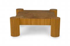 Ernest C Masi American Mid Century Bamboo Coffee Table - 4171929