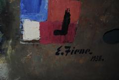 Ernest Fiene Grumbacher Palette Reveals the Artist Ernest Fienes 1938 - 4645730