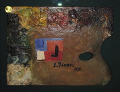 Ernest Fiene Grumbacher Palette Reveals the Artist Ernest Fienes 1938 - 4648237