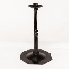 Ernest Gimson Ernest Gimson made by Alfred Bucknell A rare unusually tall steel candlestick - 4236608