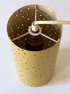 Ernest Igl Elegant Mid Century Modern Pendant Lamp by Ernest Igl for Hillebrand 1950s - 4472446