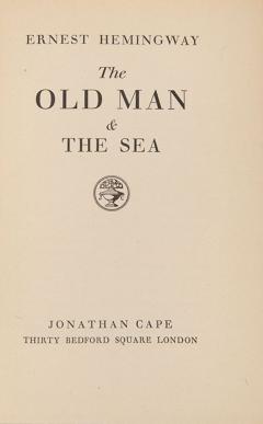 Ernest Miller Hemingway The Old Man and the Sea  - 2872699