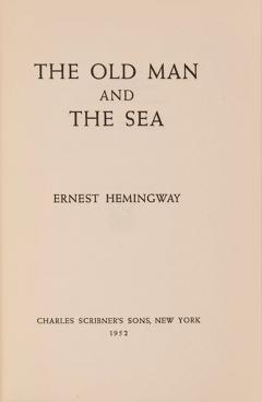 Ernest Miller Hemingway The Old Man and the Sea by Ernest HEMINGWAY - 3631059