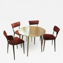 Ernest Race CIRCULAR DINING WITH 4 MATCHING CHAIRS BY ERNEST RACE - 1926756