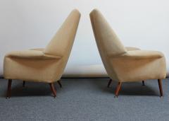 Ernest Race Pair of Ernest Race Flamingo Lounge Chairs and Ottoman - 2148972
