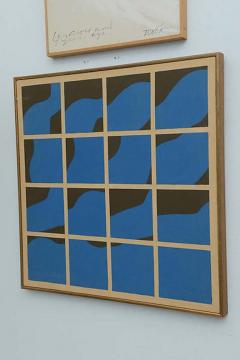 Ernest Tino Trova American Silkscreen on Canvas Ernest Trova Canto Profile Sections II 1970 - 4654862