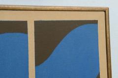 Ernest Tino Trova American Silkscreen on Canvas Ernest Trova Canto Profile Sections II 1970 - 4654864
