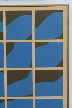 Ernest Tino Trova American Silkscreen on Canvas Ernest Trova Canto Profile Sections II 1970 - 4654865