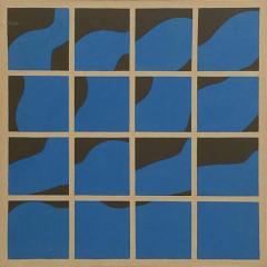 Ernest Tino Trova American Silkscreen on Canvas Ernest Trova Canto Profile Sections II 1970 - 4710047