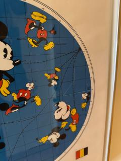 Ernest Tino Trova Ernest Trova The World of Mickey Mouse Lithograph - 4365204