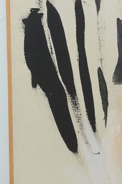 Ernest Tino Trova Modern Oil on Canvas Ernest Trova Four Score Seven Years Ago 1961 - 4694996
