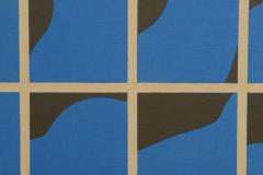 Ernest Trova Silkscreen on Canvas Titled Canto Profile Sections II 1970 - 4514527