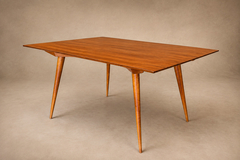 Ernesto Hauner Brazilian Extendable Dining Table in Cavi na by Ernesto Hauner for Mobilinea - 4744159