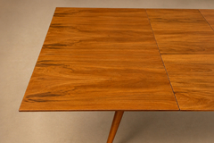 Ernesto Hauner Brazilian Extendable Dining Table in Cavi na by Ernesto Hauner for Mobilinea - 4744164