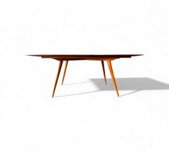 Ernesto Hauner Brazilian Modern Dining Table in Caviuna Ernesto Hauner for Mobilinea 1950s - 4399960
