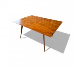 Ernesto Hauner Brazilian Modern Dining Table in Caviuna Ernesto Hauner for Mobilinea 1950s - 4399961