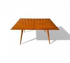Ernesto Hauner Brazilian Modern Dining Table in Caviuna Ernesto Hauner for Mobilinea 1950s - 4399963
