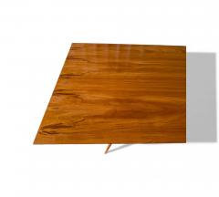 Ernesto Hauner Brazilian Modern Dining Table in Caviuna Ernesto Hauner for Mobilinea 1950s - 4399969