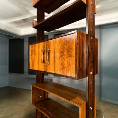 Ernesto Hauner Modular Brazilian Rosewood Shelving Unit by Ernesto Hauner Brazil Lot 182B - 4455589