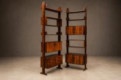 Ernesto Hauner Modular Brazilian Rosewood Shelving Units by Ernesto Hauner Brazil - 4601054
