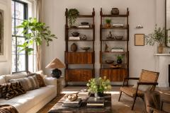 Ernesto Hauner Modular Brazilian Rosewood Shelving Units by Ernesto Hauner Brazil - 4601055