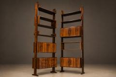 Ernesto Hauner Modular Brazilian Rosewood Shelving Units by Ernesto Hauner Brazil - 4601056