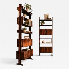 Ernesto Hauner Modular Brazilian Rosewood Shelving Units by Ernesto Hauner Brazil - 4602261