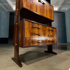 Ernesto Hauner Modular Brazilian Rosewood Shelving Units by Ernesto Hauner Brazil Lot 182 - 4455570
