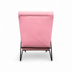 Ernesto Hauner Reclining Chair in Metal Hardwood Leather Ernesto Hauner 1960s Lot 340A - 4373667