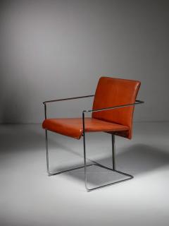 Ernesto Redaelli Set of Six P15 Armchairs by Ernesto Redaelli for Saporiti Italy 1970s - 4726034