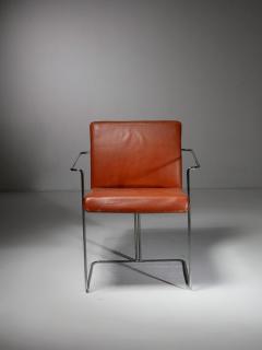 Ernesto Redaelli Set of Six P15 Armchairs by Ernesto Redaelli for Saporiti Italy 1970s - 4726038
