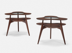 Erno Fabry Pair of Amoeba Shaped Side Tables by Erno Fabry - 3593506