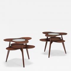 Erno Fabry Pair of Amoeba Shaped Side Tables by Erno Fabry - 3600832