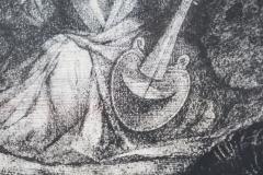 Ernst Fuchs Ernst Fuchs Waldidylle vor der Himmelsmauer Hand Signed Artists Proof 1974 - 4395836