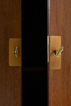 Ernst K hn Cabinet in Rosewood and Brass by Ernst K hn 1940s - 4399622